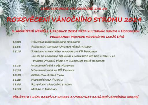Rozsvěcení vánočního stromu