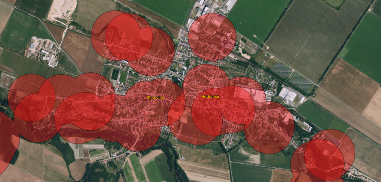 mapa omezení používání pyrotechnických výrobků