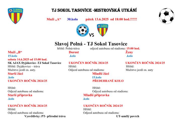 Pozvánka na fotbal
