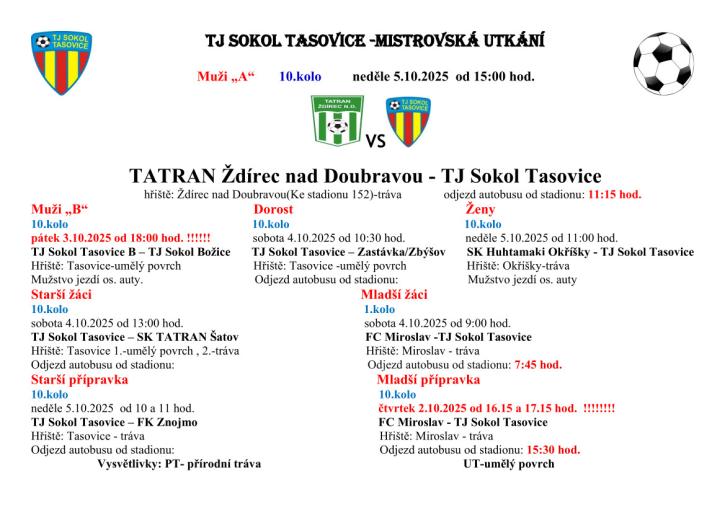 Pozvánka na fotbal