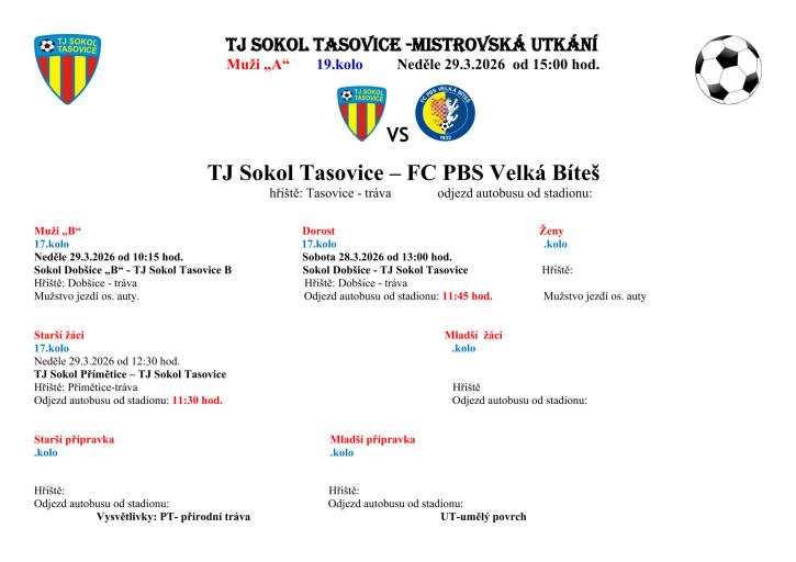 Pozvánka na&nbsp;fotbal