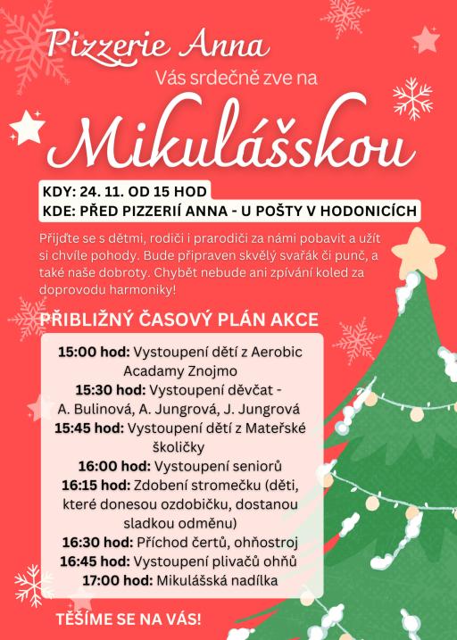 Pozvánka na Mikulášskou