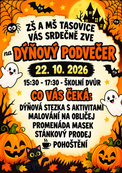 Pozvánka na&nbsp;dýňový podvečer