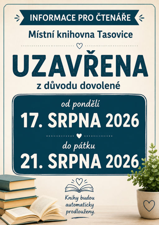 Oznámení MK Tasovice