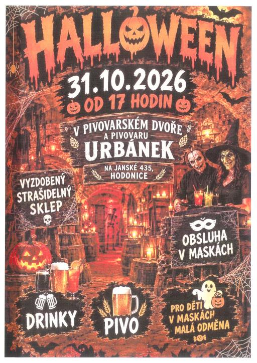 Pozvánka na&nbsp;Halloween