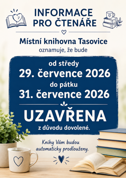 Oznámení MK Tasovice