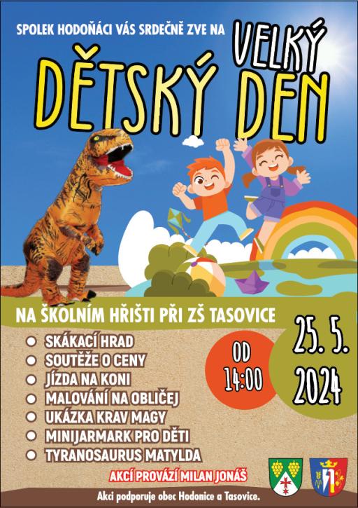 plakát Velký dětský den