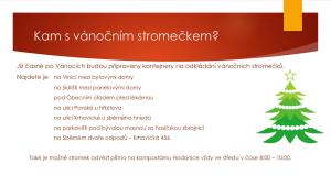 Kam s vánočním stromečkem